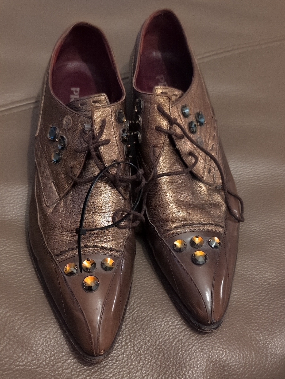 Prada lace up loafers - Picture 3 of 13